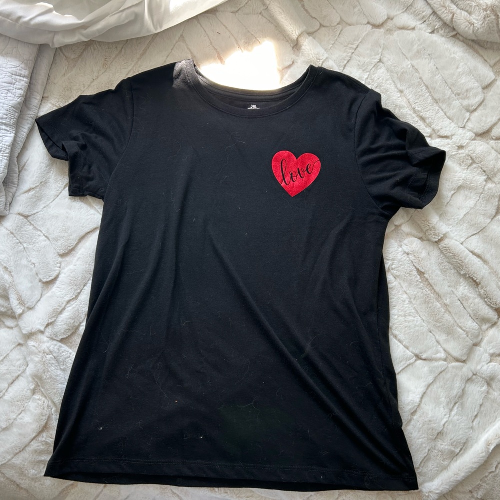 Love Heart T Shirt ❤️ 🖤